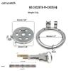 Stainless Steel CB Purity Device: Cat Paw Chastity Lock with Tube for Men