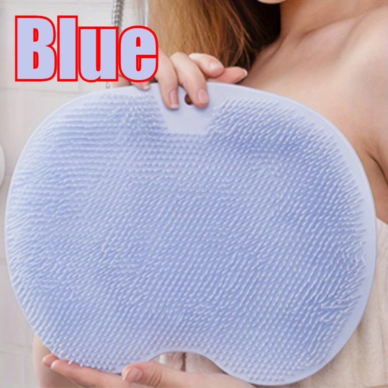 Foot Scrubbing Pad Bathroom Bath Brush Multifunctional Scrubbing Foot Massage Pad Non-slip Foot Pad Silicone Bath Brush