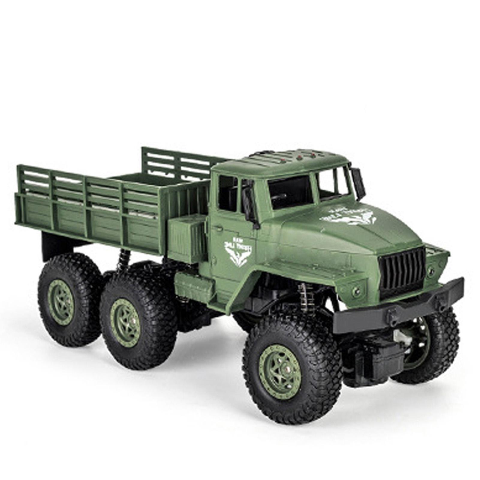 

1 18 2.4 ГГц 4WD Автомобиль Радиоуправляемая Машина Электрический Шестиколесный Имитированный Модель Грузовика Игрушка