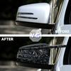 For Mercedes Benz W176 W246 W204 W212 W221 C117 X204 X156 2 PCS Sticking Carbon Fiber Pattern Rearview Side Mirror Cover Caps 