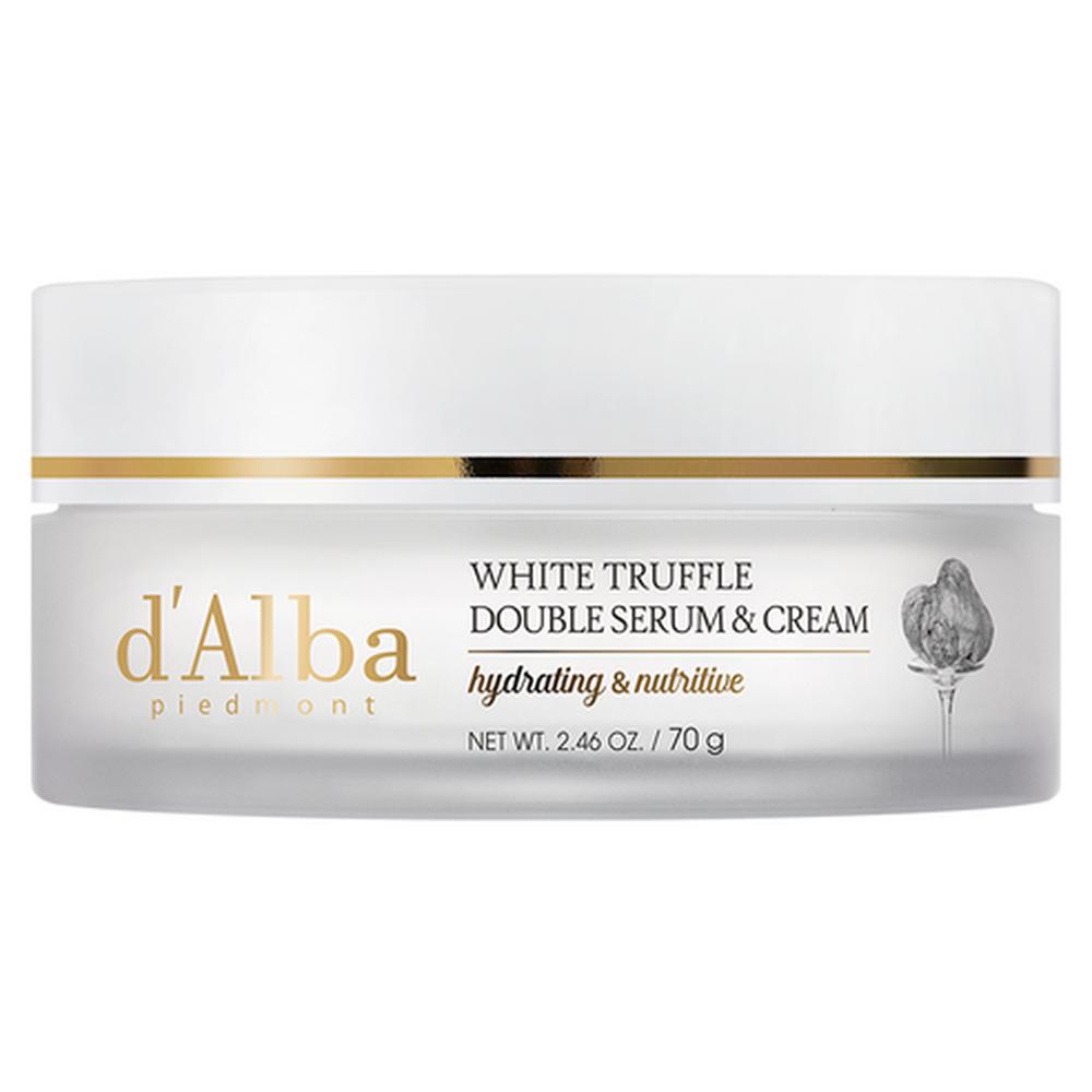 

d Alba White Truffle Double Serum & Cream 70g Anti-Aging, Korean 70g