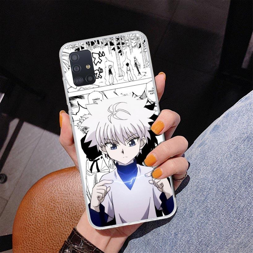 Killua Hunter X Handyhülle Für Samsung Galaxy A52 A32 A22 A12 A51 A31 A50S A30S A20S A10S Note 20 Ultra 10 Plus S10 A72 A71 Gala