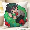 Cartoon C-Chibi Todoroki Kawaii Shoto 1 Natural Linen Organic Fabric Double-Sided Printing Sofa Home Decor Gift Pillow Case