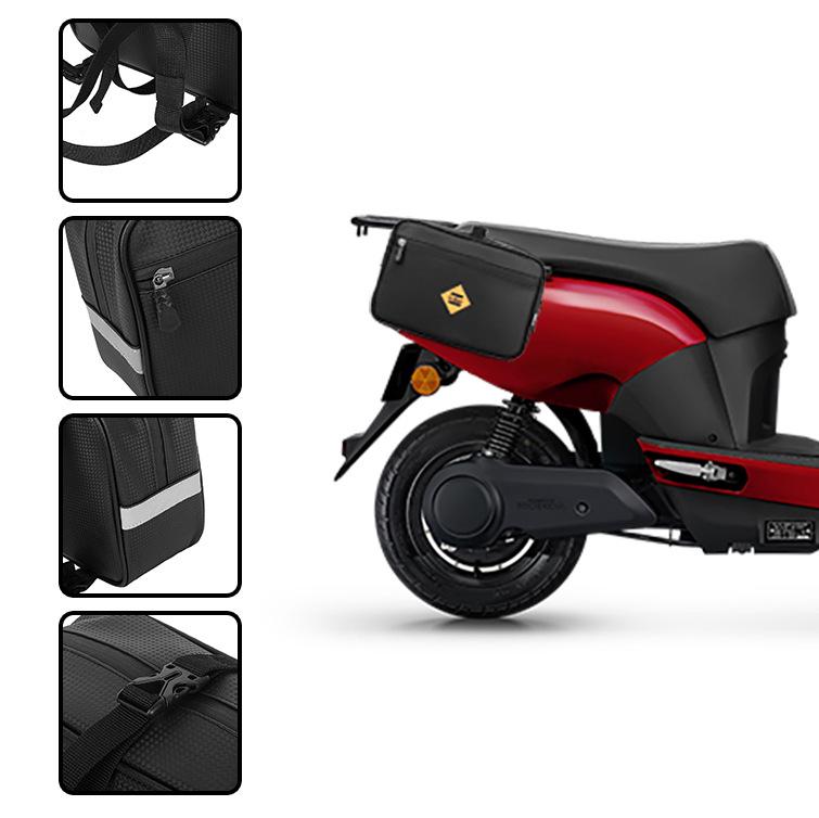 Waterproof Bicycle & Motorcycle Rear Rack Storage Pannier Bag