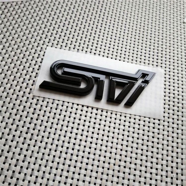 3D Car Design Fender Rear Trunk body Emblem Badge sticker For Subaru STI Forester Impreza Legacy Outback XV BRZ WRX Accessories nn1