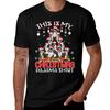 This Is My Christmas Pajama Boston Terrier Santa Tree Tshirt Industrial Work Tee Shirt