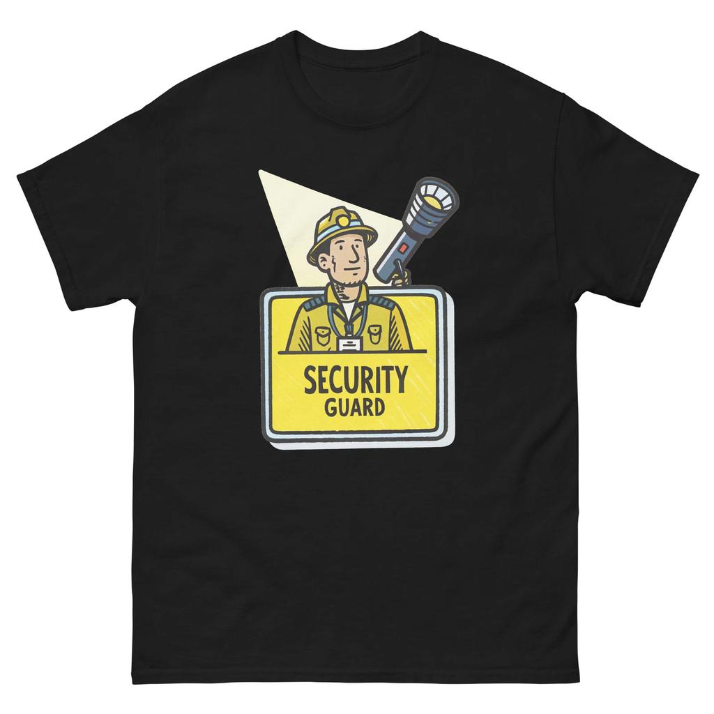 Security Guard Occupation Job Professional T-Shirt