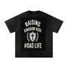 Faith Based Vibes Snow Washed Oversized Cotton T-Shirt