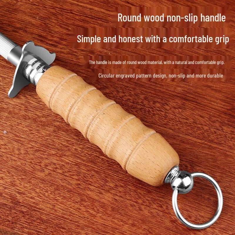Riyue Xingchen 12-inch Fine Grit Sharpening Rod