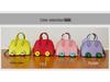 Mini Wheel Shell Bag Charm: Cute Coin Purse & Earphone Accessory - New Bowling Bag Charm
