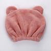 Hair Drying Cap Fluffy Quick-dry Coral Fleece Multi-functional Kids Cartoon Elastic Hair Hat