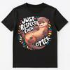 Respect Each Otter Other Funny Otter Pun Unisex T-Shirt