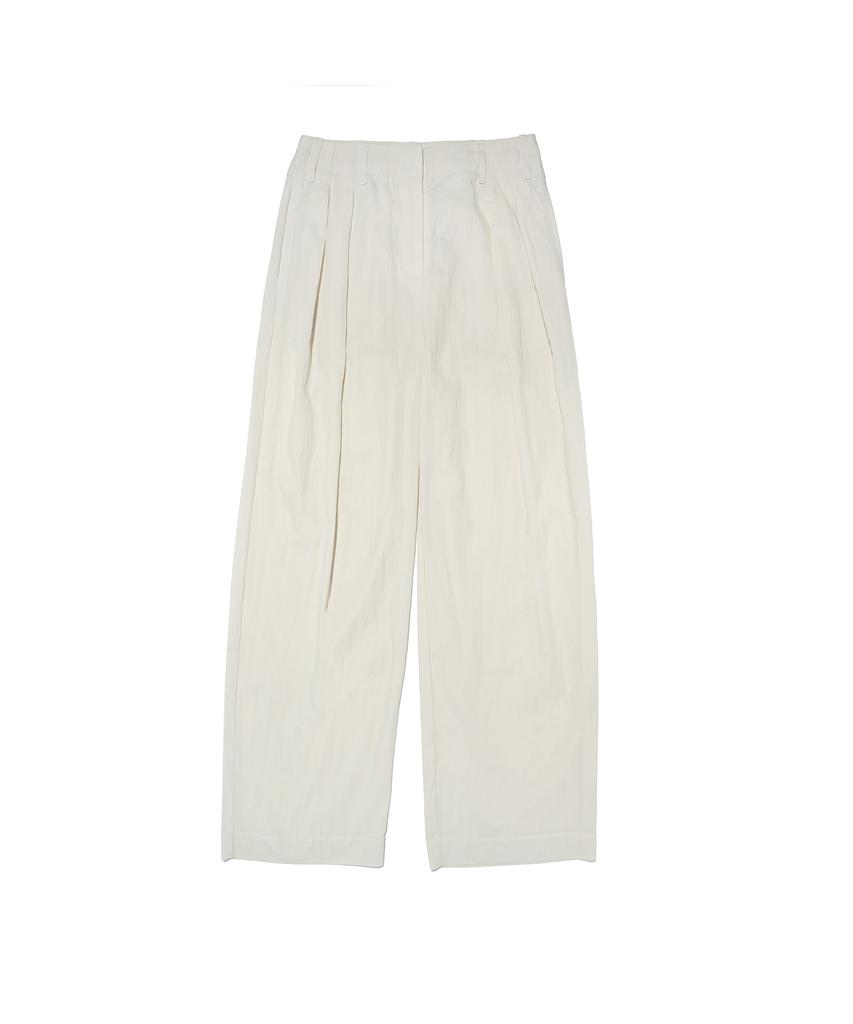 DEPASION Easy Wide Fit Slacks (Ivory)