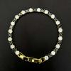 European & American Hip-Hop Style Devil's Eye Zircon Bracelet with Micro-Inlaid Diamonds
