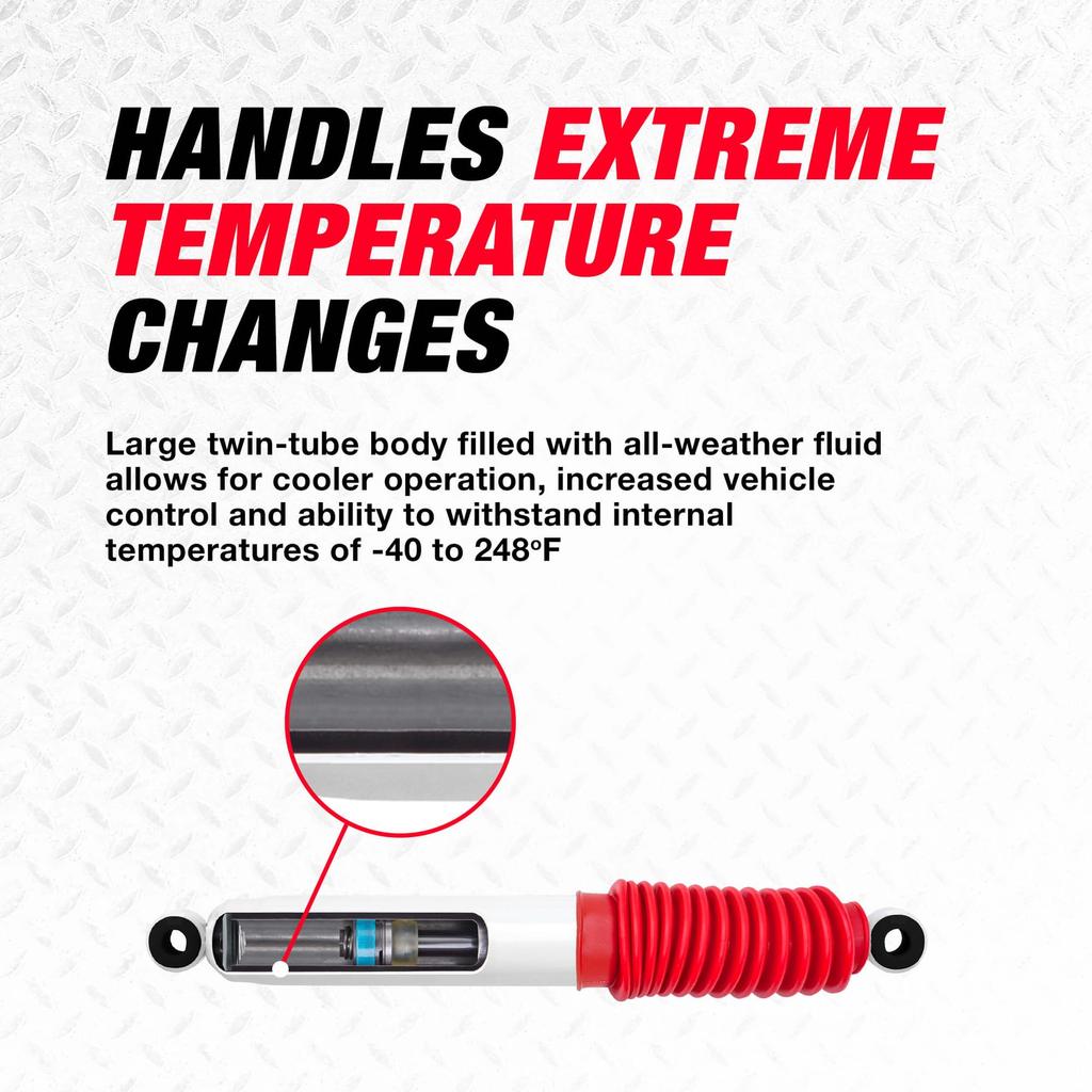 RANCHO RS5000X Rear Shock Absorbers of for Hummer H2 (Set 2) (RS55269)