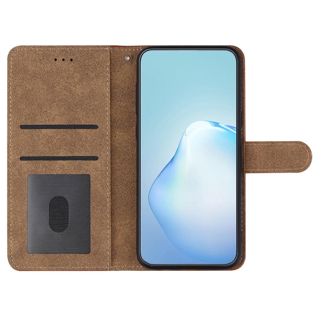 For Samsung Galaxy A56 5G Case Line Imprinted PU Leather Wallet Phone Cover