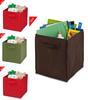 Modern Foldable Fabric Storage Box For Bedroom With 21l Capacity For Clothes Toys