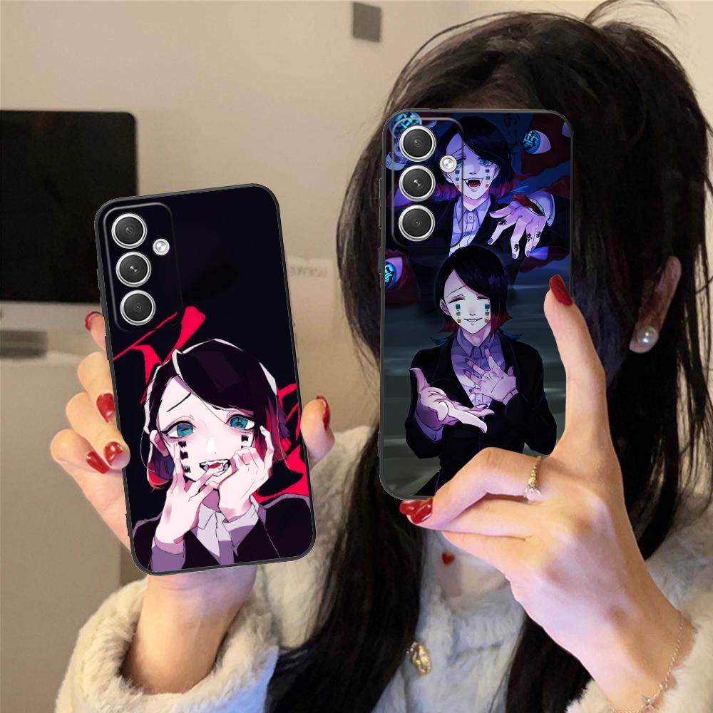 Demon Slayer Enmu Tamio Phone Case for Samsung Galaxy S25 S24 S23 S22 S21 S20 Note20 Plus FE Ultra Colour Printing Cover Pretty