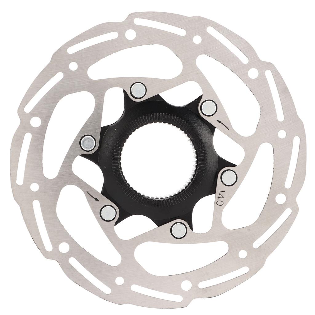 Bicycle Center Lock Disc Brake Rotor Steel With Center Lock Cover for Road Mountain Bike 140mm