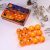 LED Halloween Pumpkin Lantern - Ghost Festival Decoration, Electronic Candle Lamp, Luminous Night Light.