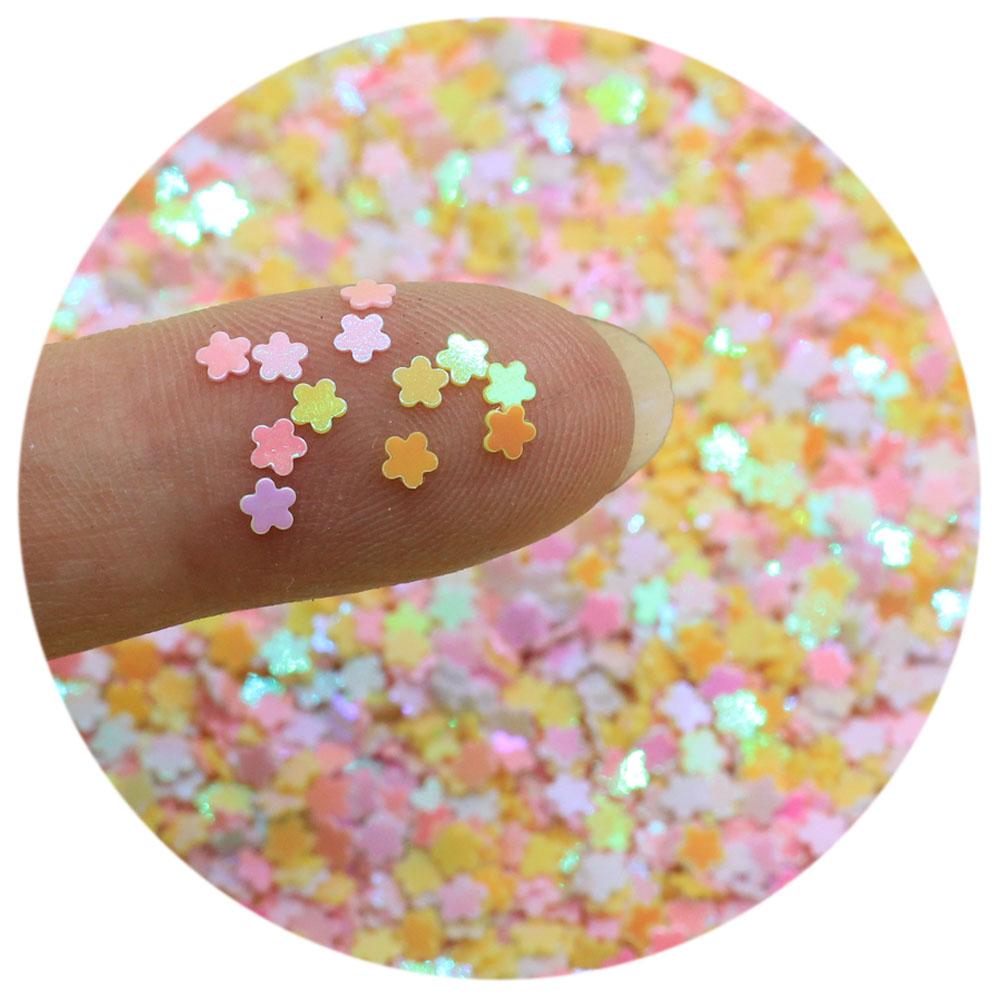 Mix Design Small Star Heart Shell Nail Sequin Sticker Confetti Flakes Paillette Scrapbook Sequins for Face Nail Art Decoration