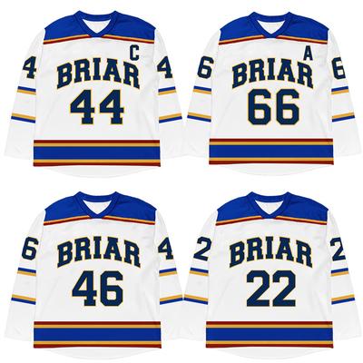 Briar University Hockey Jersey Off Campus Graham 44 22 DI LAURENTIS 66 Tucker46 Tricou cu Imprimeu Imprimeu Cosplay Tricouri Personalizate