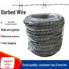 Heavy-Duty Barbed Razor Wire Security Fence