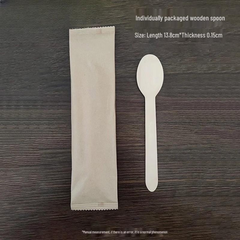 

Одноразовые биоразлагаемые деревянные столовые приборы