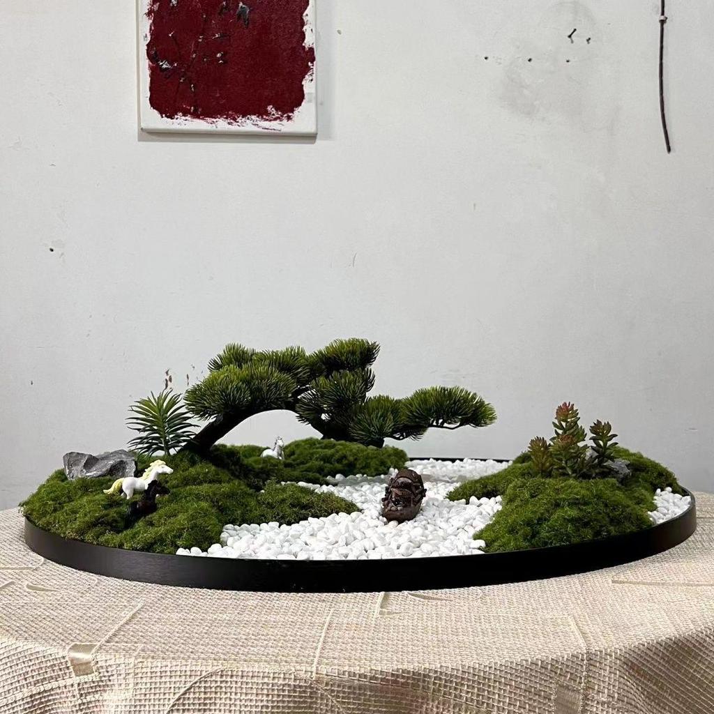 Handmade Silk Floral Centerpiece for Hotel Table Turntable