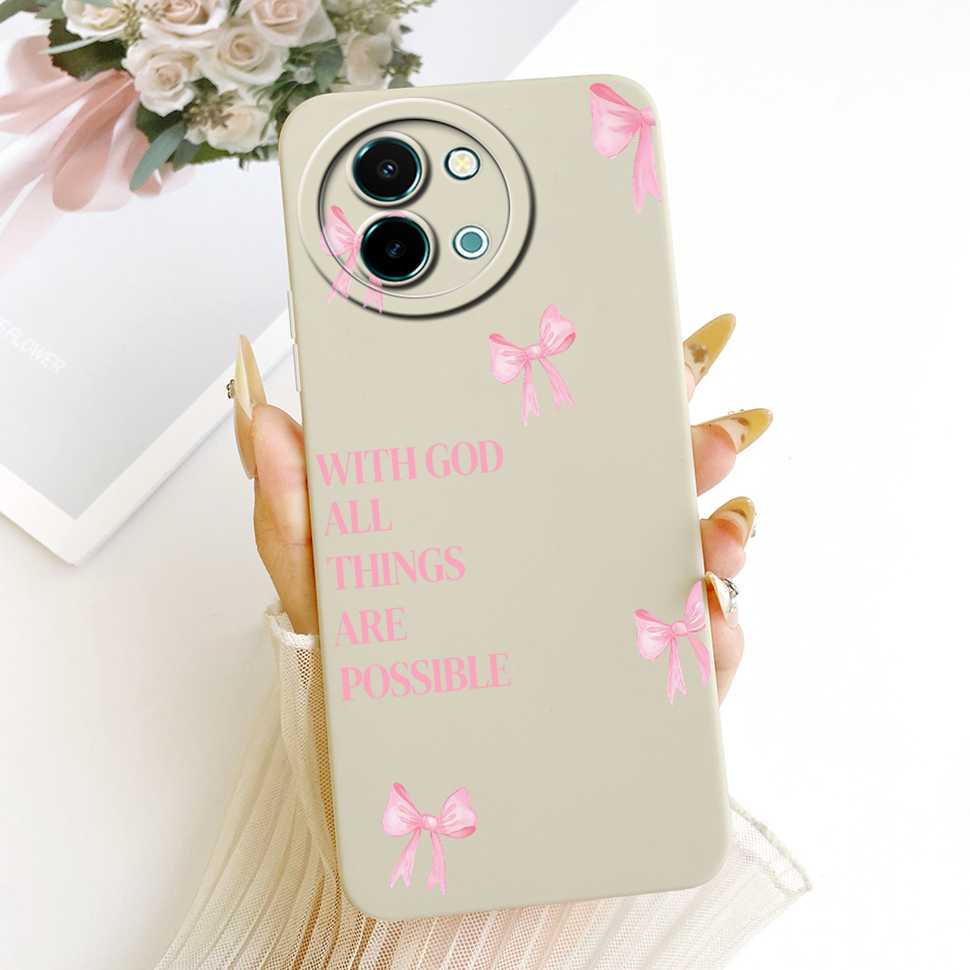 For Vivo Y38 5G Case Cartoon Cat Sunflower Silicone Back Cover For Vivo Y38 Y 38 5G Shockproof Phone Cases Bumper