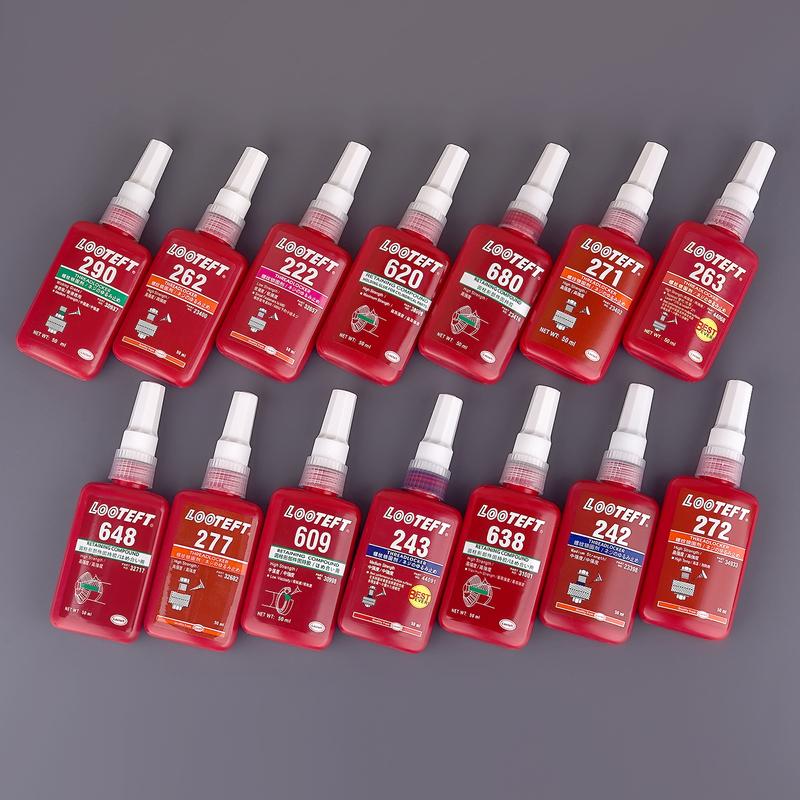 50ml Threadlocker Screw Glue Quickly Cured Thread Locking Agent Anaerobic Adhesive Corrosion-Resistant Anti-Loosening Glue