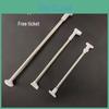 Telescopic Steel Free Shipping Stainless Rod Nopunch Curtaindryingshower Rod For Bathroom Bedroom