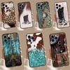 Western Cowgirl Cowboy Boots Cowhide Case For Samsung Galaxy S26 S25 Ultra S20 S21 S22 S23 S24 Ultra S10 Plus S25 FE Cover Coque