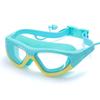 Children's Wide-Angle, Anti-Fog Swimming Goggles with Silicone Seal and Earplugs - High-Definition Waterproof Design for Boys and Girls