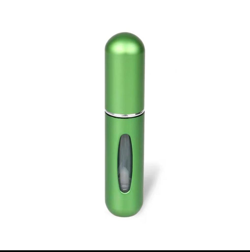 5ml Bottom-Fill Perfume Sub-Bottle with Plastic Liner and Press Spray