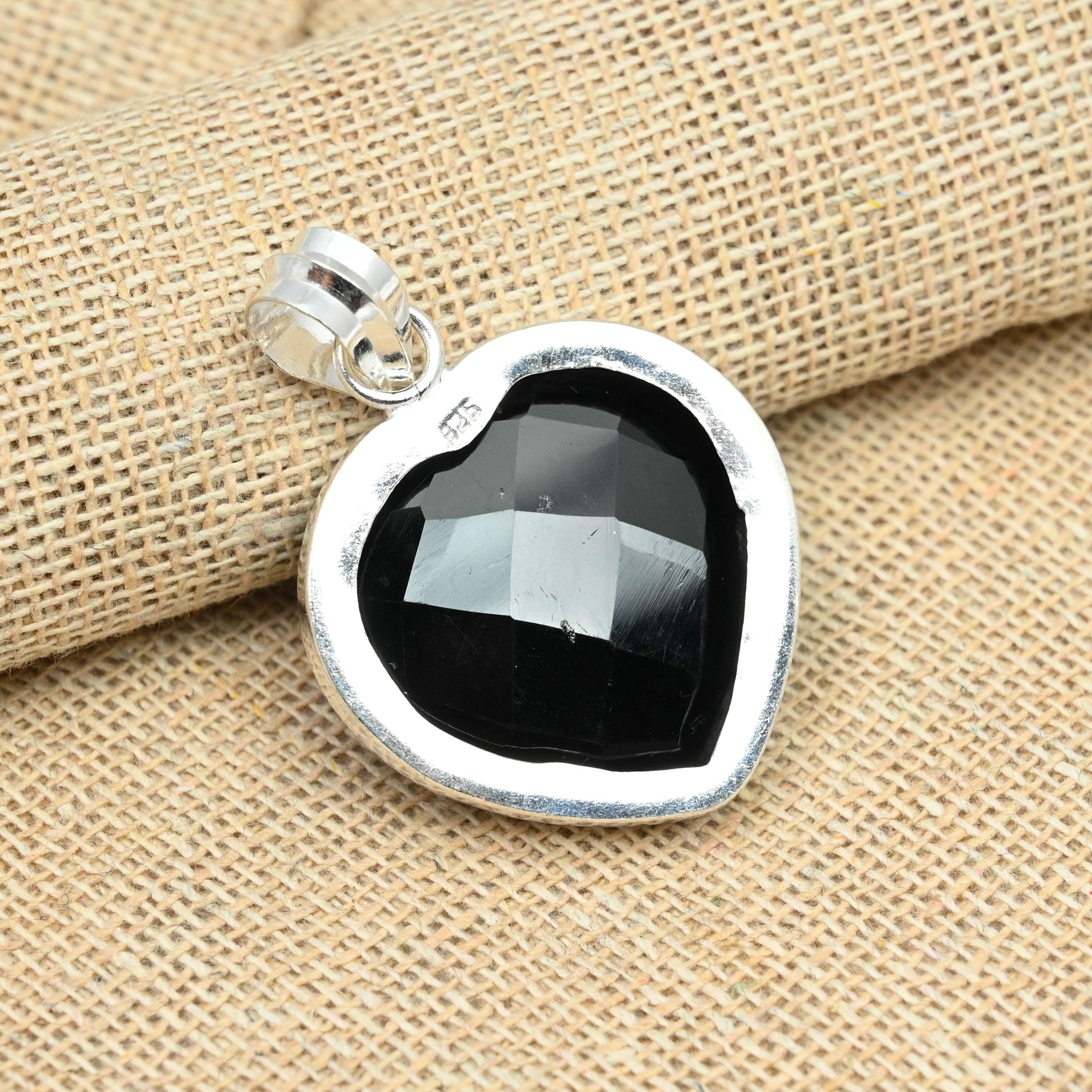 Ciondolo In Argento Sterling 925 Con Pietra Preziosa A Forma Di - Foto 2