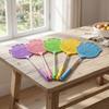5Pcs Retractable Palm Shaped Fly Swatter Durable Extendable Bug Swatter  Kitchen Use