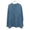 AMERI UNDRESSED Long sleeve No color pullover shirt M blue Back zip Women Used