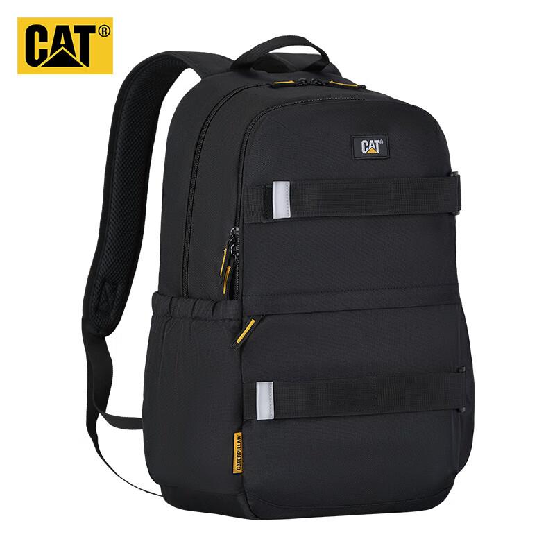 CAT Rucksack Laptoptasche 15/16 Zoll Große Kapazität Reiserucksack Einfach Schwarz 84710