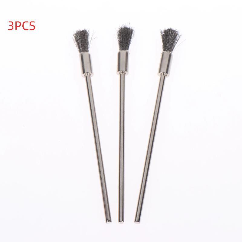 3Pcs Stainless Steel Wire Brushes Polishing 100Mm Wheel Brush Tools Brushed Scrap Welding Metal Surface Pretreatment Grinding