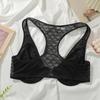 European and American Sexy Support Bra with Underwire Simple and Casual Design