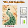 Animal Pearl Painting DIY Peacock Living Room Hanging Painting Art Ornament Decorative Painting Home Decoration