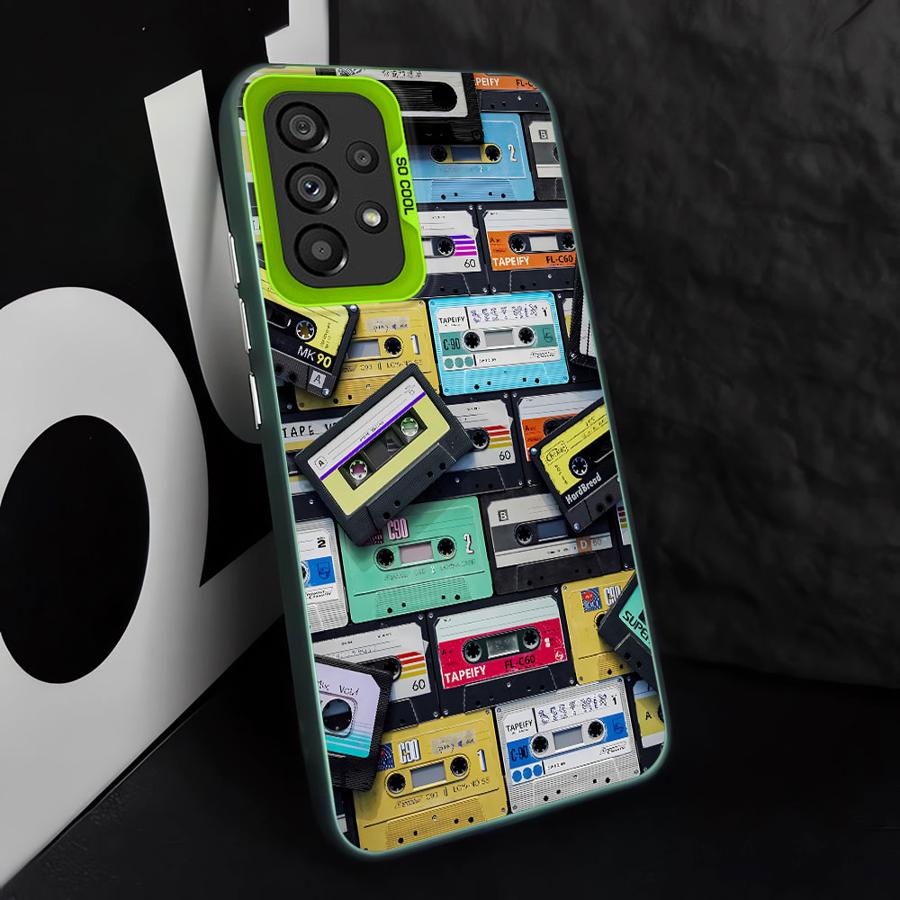 Soft Shell Phone Case For Samsung For Galaxy A32 A24 A13 A22 A25 A14 A23 A16 A34 A12 A15 Lucky Tape Pattern