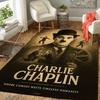 1Pc Timeless Comedy Chaplin Rug, Office Carpet Indoor Outdoor Doormat, Non-Slip, Comfortable, Living, Christmas Halloween, Xmas Gift N1110