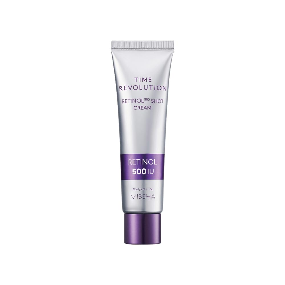 

MISSHA Time Revolution Retinol 500 Shot Cream JP 60g Pores Firmness