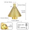 38mm Tapered Diamond Drill Bit Featuring Diamond Particles and 60 Degree Bevel for Glass Marble Concrete and Porcelain Use
