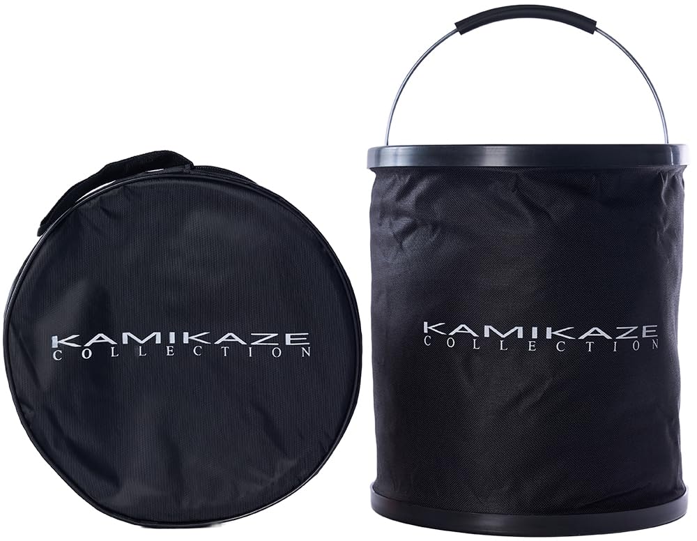 

ДЕТЕЙЛИНГ МОБИЛЬНОЕ ВЕДРО Складное мобильное ведро 10 л Kamikaze Collection Детейлинг мобильное ведро Мойка автомобиля Портативное Крышка в комплекте [KAMIKAZE COLLECTION]