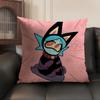 Psychocuties Psycho-Cuties Cartoon Pillow Case Double-Sided Printing Short Plush Sofa Cushion Cover Bedroom Bedside Pillow