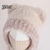 Soft Baby Hat Lightweight Kids Styling Warm Bear Ear Children Plush Windproof Winter with Face