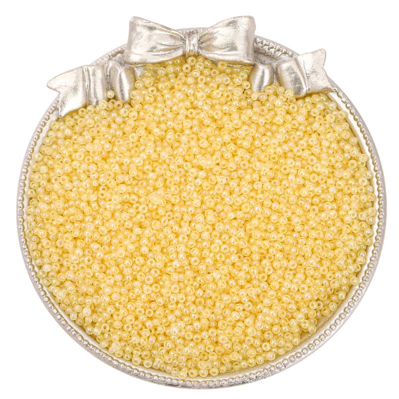 Cremewolke Fantasy Glas Reisperlen: 2/3/4mm DIY Armband- & Halskettenmaterial